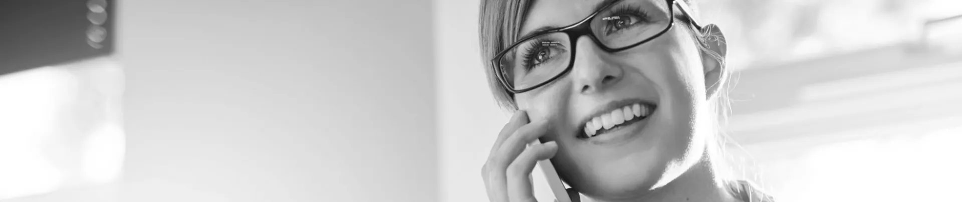 Foto van vrouw met telefoon